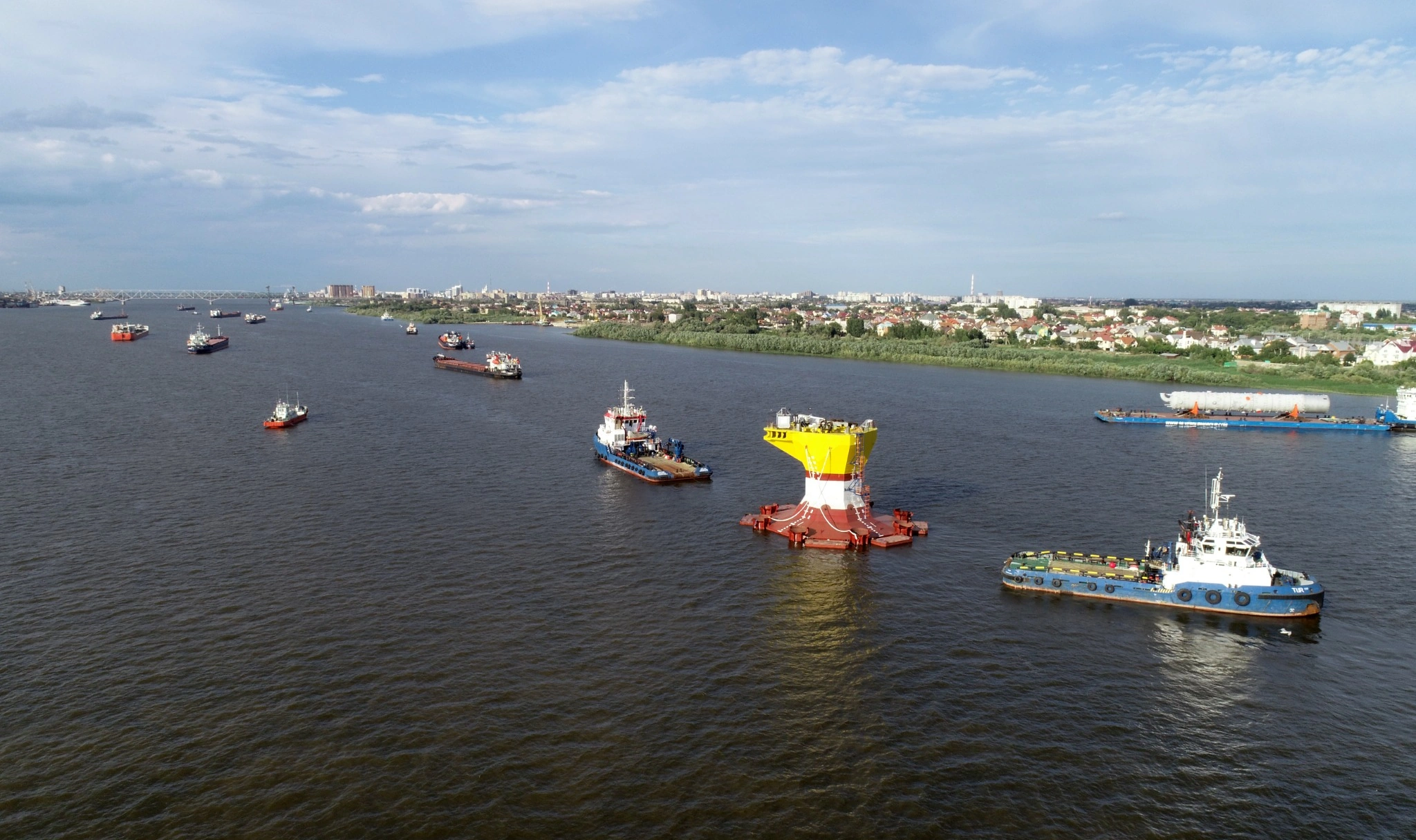 Marine Operations on Transportation and Offshore Installation of V.Filanovskiy Field Wellhead Platform (VI Stage)